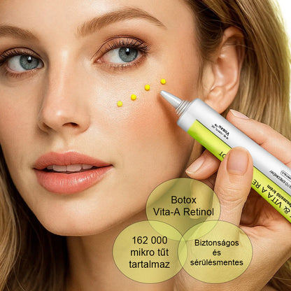 ✨ Vosxu™ Botox & Vita-A Retinol Shot ráncfelvarró szérum ✨ – 💉 Mikro-tűk | 💪 Botox-szerű peptidek | 🌿 Retinol | ⚡ Látható eredmények már 3 nap alatt