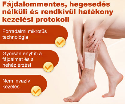 🦵 Healrize® VeinRepair Mikrotűs Tapsztekercs – 🔥 Célzott Ápolás Visszerekre, Duzzadt és Nehéz Lábakra⭐