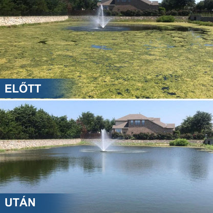 ✨ AgroVitae® algaeltávolító szer — Kettős hatású, fejlett megoldás az algák gyors eltávolítására és a víz tökéletes egyensúlyának helyreállítására 🧬🐟💧
