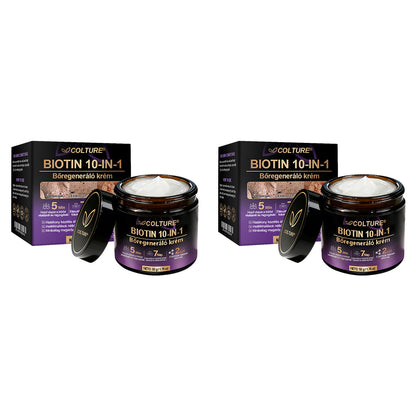 COLTURE® Biotin 10 az 1-ben bőrmegújító krém ✨ öregedés, pikkelysömör, akné, hegek, pigmentfoltok, szárazság, gyulladás és intim kellemetlenségek ellen 🌿 természetes bioaktív összetevőkkel 💧 a sima, feszes és fiatalos bőrért