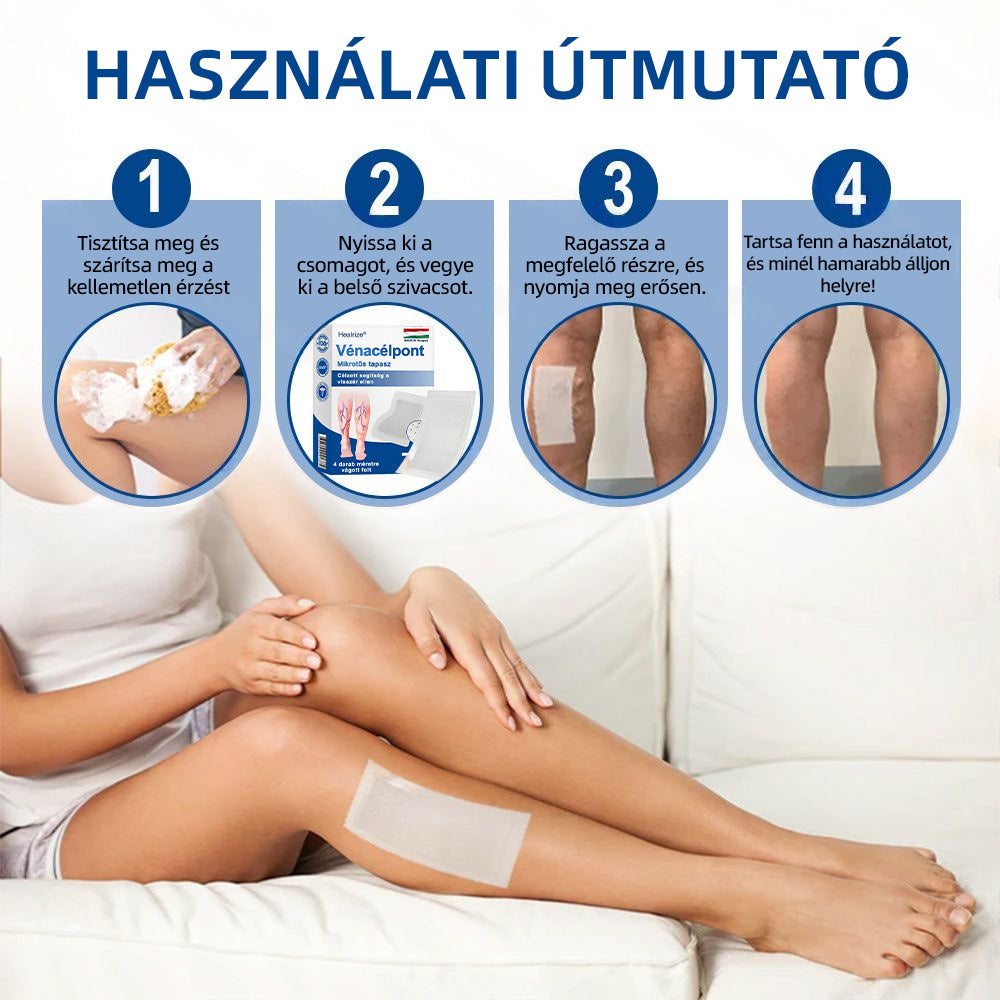🇭🇺 𝐇𝐞𝐚𝐥𝐫𝐢𝐳𝐞® VeinTarget mikrotűs tapasz 🌿 | alpesi növényi vénás támogatás 🦵 | transzdermális mikrotű technológia ⚡ | krónikus vénás elégtelenségre | otthoni használat | gyors felszívódás | 96% klinikai siker 💪