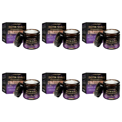 COLTURE® Biotin 10 az 1-ben bőrmegújító krém ✨ öregedés, pikkelysömör, akné, hegek, pigmentfoltok, szárazság, gyulladás és intim kellemetlenségek ellen 🌿 természetes bioaktív összetevőkkel 💧 a sima, feszes és fiatalos bőrért