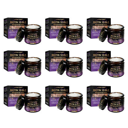 COLTURE® Biotin 10 az 1-ben bőrmegújító krém ✨ öregedés, pikkelysömör, akné, hegek, pigmentfoltok, szárazság, gyulladás és intim kellemetlenségek ellen 🌿 természetes bioaktív összetevőkkel 💧 a sima, feszes és fiatalos bőrért