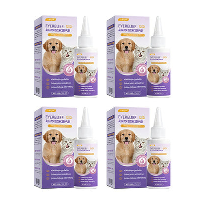 👩‍⚕️ Tainun® EyeRelief oční kapky pro mazlíčky ✅ Schváleno v CE | Rychlá úleva při zánětu spojivek, suchých očích, šedém zákalu a keratitidě 🐶🐱