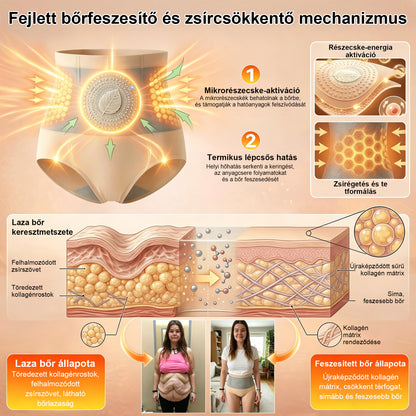 PAURAJU® 2026 🔥 Termogén zsírégető formáló rövidnadrág | Moringa & Berberin 4-az-1-ben 🧬 Mikrorészecskés technológia | Hasfeszesítés & alakformálás ⚡ Napi 30 perc | Gyors hatású karcsúsító fehérnemű | Zeolit kompresszió 🛡️ Orvosi minőség 🌸🔥⭐