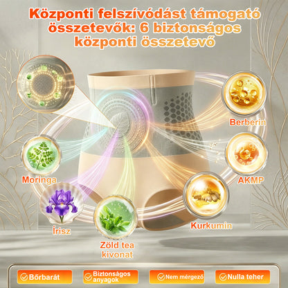 PAURAJU® 2026 🔥 Termogén zsírégető formáló rövidnadrág | Moringa & Berberin 4-az-1-ben 🧬 Mikrorészecskés technológia | Hasfeszesítés & alakformálás ⚡ Napi 30 perc | Gyors hatású karcsúsító fehérnemű | Zeolit kompresszió 🛡️ Orvosi minőség 🌸🔥⭐