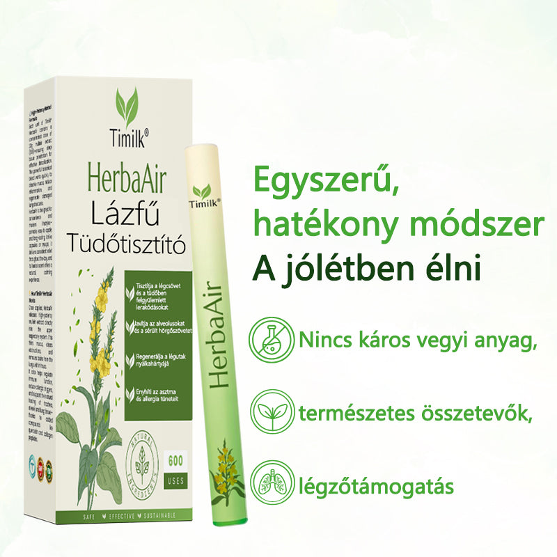 ✨ Tainun® HerbaAir gyógynövényes tüdőtisztító spray ✨ 🌿 Oldja a váladékot · 🔥 Csökkenti az irritációt · 🌬️ Enyhíti a légzési kellemetlenséget🌿🌿