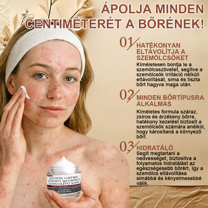🌿 Pureluxo® Fekete Rizses Bőrregeneráló Esszenciakrém ✨ Szemölcsök, Bőrkinövések és Bőrhibák Célzott Ápolására