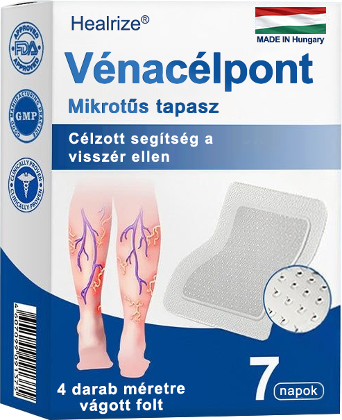 🇭🇺 𝐇𝐞𝐚𝐥𝐫𝐢𝐳𝐞® VeinTarget mikrotűs tapasz 🌿 | alpesi növényi vénás támogatás 🦵 | transzdermális mikrotű technológia ⚡ | krónikus vénás elégtelenségre | otthoni használat | gyors felszívódás | 96% klinikai siker 💪