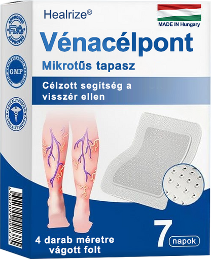 🇭🇺 𝐇𝐞𝐚𝐥𝐫𝐢𝐳𝐞® VeinTarget mikrotűs tapasz 🌿 | alpesi növényi vénás támogatás 🦵 | transzdermális mikrotű technológia ⚡ | krónikus vénás elégtelenségre | otthoni használat | gyors felszívódás | 96% klinikai siker 💪